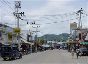 Thong Sala - Main High Street